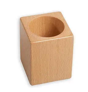 Porte-crayon en bois de bambou, accessoire pour design Simple, maison en bois, porte-crayon multifonctionnel, cadeau pour enfants