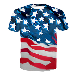 T-shirts imprimés par sublimation intégrale pour hommes, en tissu polyester personnalisé, idéaux pour les promotions et la promotion de la marque - Product Image 5