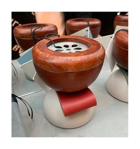 Quemador de Incienso Árabe Creativo de Diseño Religioso, de Nácar y Madera, Incensario para Bakhoor - Product Image 2