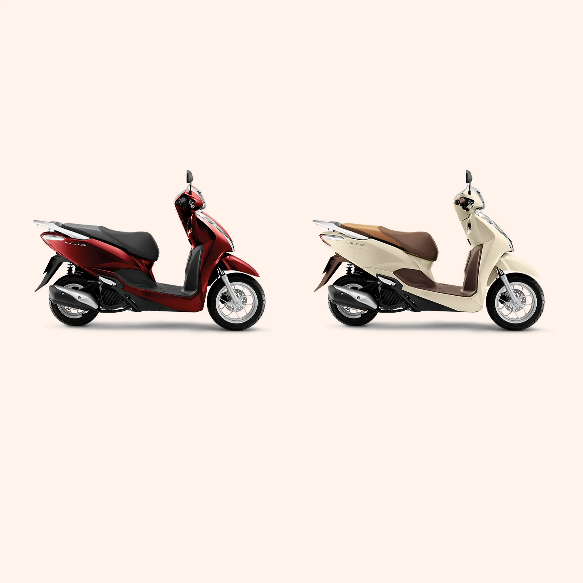 Xe Máy Xe Tay Ga 125cc Chất Lượng Hàng Đầu (Hondav Chì 2019) Đỏ/Vàng/Xanh Dương