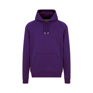 Sudadera con Capucha Personalizada al por Mayor, 100% Algodón Orgánico, Felpa, Tinte Liso, Patrón Sólido, Logotipo Bordado, Alta Calidad, Básica, Invierno - Product Image 3