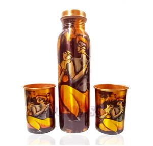 Copper Printed <b>Water</b> <b>Bottle</b> for Boiling <b>Water</b> - Product Image 3