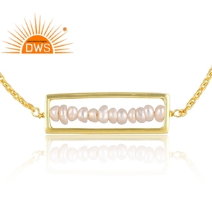 Pulsera de plata de ley 925 con perlas naturales, pulsera de piedras preciosas para mujeres - Product Image 2