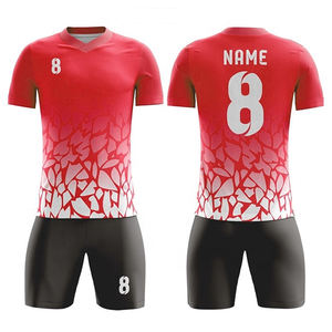 Venta al por mayor personalizado sublimación uniformes de fútbol OEM ODM transpirable fútbol Jersey hombres ropa de equipo - Product Image 3
