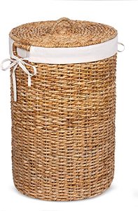 Whism — panier en jonc naturel tissé à la main, avec couvercle, pour le rangement et l'espace, fabriqué au Vietnam - Product Image 4