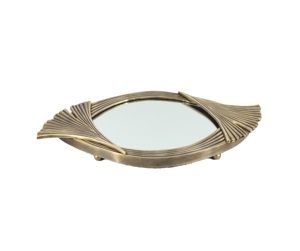 High Quality Hotel Metal Serving <b>Tray</b> With Silver Polished Unique Design Fashionable Trending Luxury <b>Mirror</b> <b>Tray</b> - Product Image 1