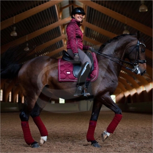 Coussin de selle d'équitation de haute qualité, carré, pour l'équitation, saut complet, événement, carré, en tissu - Product Image 5