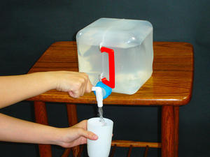 Tanque de agua plegable para exteriores para senderismo y camping Muebles de almacenamiento de agua para ejercicio - Product Image 6