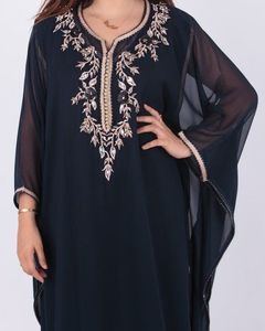 NUEVO HERMOSO Adornado CON MÁQUINA Y ZARDOZI trabajo EN JALABIYA VESTIDO CAFTÁN ÁRABE PARA FIESTA-WEAR @ 2024 - Product Image 1