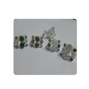 Grandes bagues en pierres précieuses Bagues en pierres précieuses multiples Vente en gros - Product Image 1