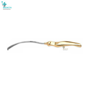 Gancho para el sistema nervioso, pieza curvada izquierda de 24cm, para cirugía plástica de calidad superior - Product Image 2