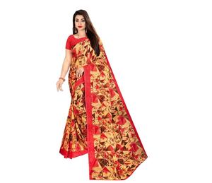 Nuevo Fabulous Look Festival Wear Saree de seda de algodón con pieza de blusa Mujer India Wear Sari Precio bajo Surat al por mayor. Étnico - Product Image 1