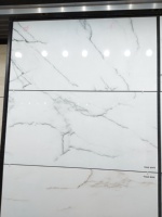 Haute qualité 300X600mm émaillé poli porcelaine effet marbre carrelage mural moderne pour intérieur pour salle de bain cuisine Accents