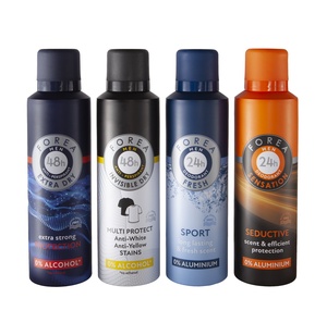 Desodorante en Aerosol para Hombre Forea 200ml Extra Seco Antitranspirante Invisible Seco Deportivo 0% Alcohol Hecho en Alemania Marca Original para Todo Tipo de Piel - Product Image 1