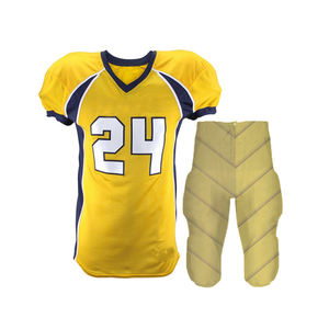 การออกแบบใหม่ล่าสุดที่ขายดีที่สุดเรียกร้องมากที่สุดเครื่องแบบอเมริกันฟุตบอลเครื่องแบบ - Product Image 4