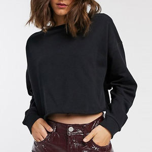 OEM personalizado al por mayor de las mujeres de cuello redondo sudadera de manga larga gimnasio entrenamiento ropa deportiva para Rafel Mart - Product Image 1