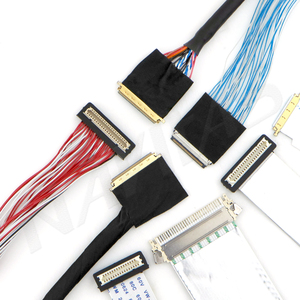 Conjunto de Cable de Señal de Pantalla Personalizado OEM con Interfaz LVDS DVI, FFC a Arnés de Cables para Conexión de Panel - Product Image 6