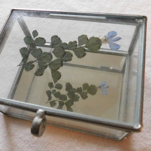 Antique <b>Mirrored</b> Jewelry <b>Box</b> - Product Image 1