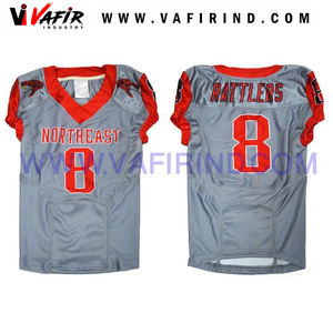 Le Pakistan a fabriqué le maillot de football américain en sergé le plus vendu ensemble d'uniformes de football américain personnalisés - Product Image 3