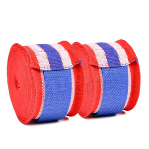 Wholesale Custom Logo <b>Elastic</b> Cotton Embroidered <b>Bandage</b> Boxing Hand Wraps Custom Logo Boxing <b>Bandage</b> - Product Image 1