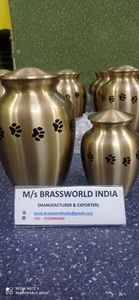 Pattes noires en laiton brossé pour la crémation des animaux de compagnie/fournitures d'enterrement d'urne, cuivworld inde - Product Image 4