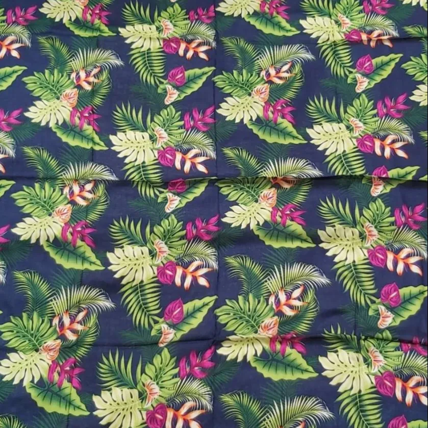 Оптовая продажа Гавайская саронг Новый дизайн коралловый и улитки принт 100% искусственный шелк с цветочным принтом Пляжная одежда