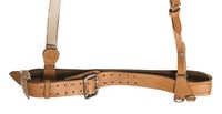 Ceintures Sam Brown de la Seconde Guerre mondiale, reproductions de haute qualité pour hommes, 100% cuir de vache véritable