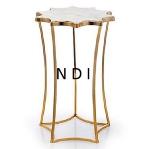 โต๊ะเสิร์ฟกาแฟทำจากโลหะอลูมิเนียมปรับแต่งได้สำหรับตกแต่งบ้านและโรงแรม - Product Image 2