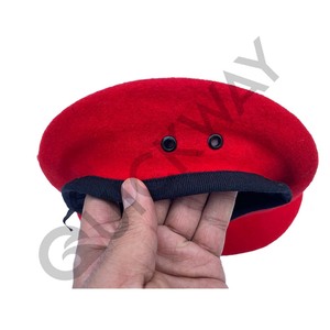 Venta de boinas de lana 100% ceremoniales reales con nuevo diseño y logotipo personalizado en Pakistán - Product Image 6