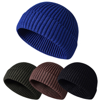 Gorro de pescador de diseño clásico, gorro de reloj tejido, gorro de invierno para hombres y mujeres para playa al aire libre, novedad