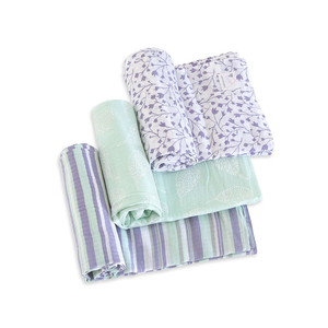 Custom Packaging Organic Cotton Swaddle <b>Blanket</b> - Product Image 1