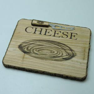 Wooden Cheese Cutting Board with Knives Set Kitchen Accessories Kitchen Tools Kitchen Gadgets Fruit & Vegetable Tool Utensils - Product Image 1