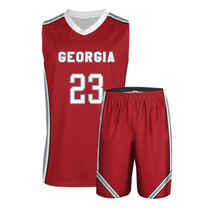 Conjunto de camisetas de baloncesto, logo impreso sublimado personalizado de alta calidad, tela de poliéster 100% a un precio muy asequible, gran oferta - Product Image 6