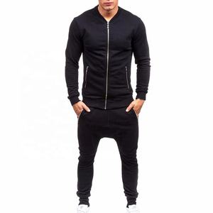 ชุดกีฬาฤดูหนาวสำหรับผู้ชายชุดกีฬาผ้าฝ้ายขนแกะลำลองชุดวอร์มสองชิ้นสำหรับยิมฟิตเนส - Product Image 4