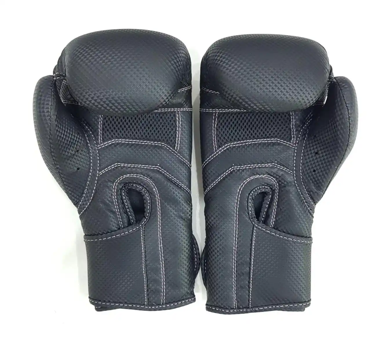 Zwarte Matte Afwerking Carbonium Bokshandschoenen Voor Mannen & Vrouwen Training Mma Muay Thai Premium Kwaliteit Handschoenen Voor Ponsen Zware tas