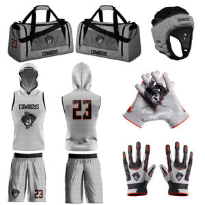 Uniforme de Fútbol 7v7 Sublimado, Venta al Por Mayor OEM, Ligero, Oferta, Conjunto de Compresión Sublimado para Entrenamiento de Quarterback 7 contra 7 - Product Image 1