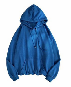 Sweat à capuche décontracté à manches longues pour hommes, couleur unie, nouveauté, vêtements de rue d'été, teint uni pour l'hiver - Product Image 3