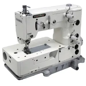 Nouveau KANSAI PX-302 série est à plat, 1 ou 2 aiguilles double chaînette machine pour décoratif motifs de points