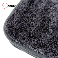 Toalla de secado de microfibra para coche, Toalla de microfibra de lujo coreana, 700GSM de potencia, absorción rápida, alta Pila, detalles, secado rápido, sin pelusa