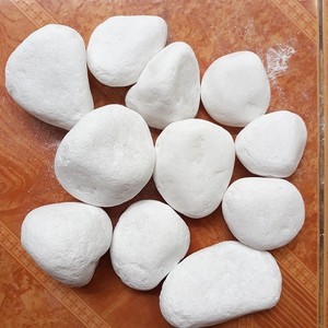 Galets blancs en pierre décorative pour Aquarium, grande quantité, origine Vietnam, - Product Image 2