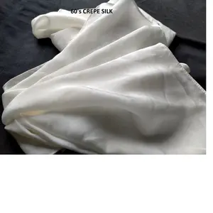 适合染色和绘画的空白绉纱丝巾提供定制尺寸