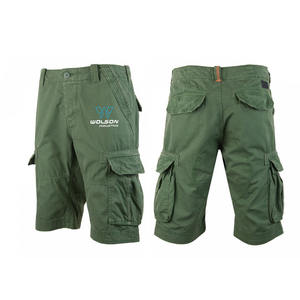 Pantalones cortos de algodón con cordón para hombre y mujer, pantaloncitos deportivos de calidad Oem, informales, de carga, venta al por mayor - Product Image 4