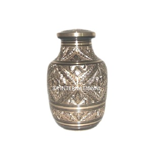 Funeral Accessories Jar Mini Urn Hand Crafted Brass Cremation Urns Human <b>Ashes</b> Adult Accessories Cremation Urn <b>Pet</b> <b>Ashes</b> - Product Image 1