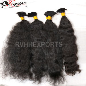 Cabello Virgen sin procesar a granel, cabello indio virgen Remy, empresa - Product Image 3