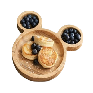 Highest Quality Wood Dry Fruits <b>Plate</b> Unique Design Customized Shape <b>And</b> Size Dates <b>Plate</b> For <b>Kids</b> Food Serving - Product Image 1