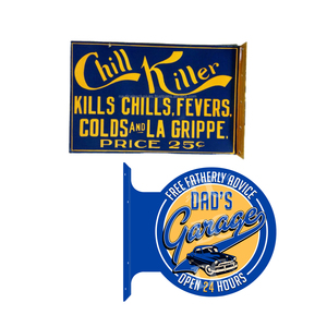 Signes en étain vintage en métal sur mesure rétro mur décoratif sur mesure signes en étain drôles sur mesure à l'ancienne mode pour l'artisanat en métal de garage de voiture - Product Image 3