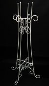 Soporte Metálico para Macetas, Colores Blanco/Negro, Fácil de Transportar, Ligero, Diseño Nórdico, Reutilizable, Uso Interior/Exterior, Jardinería, Hogar - Product Image 6