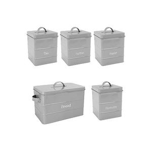 Boîte en métal avec différentes tailles, qualité exclusive, ustensiles de cuisine, pot de rangement pour les grossistes - Product Image 1