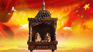 งานฝีมือไม้ วัดโบราณสไตล์วินเทจ ห้องบูชา สำนักงาน และร้านค้า วัดไม้ดีไซน์เนอร์ ของตกแต่งบ้าน - Product Image 3