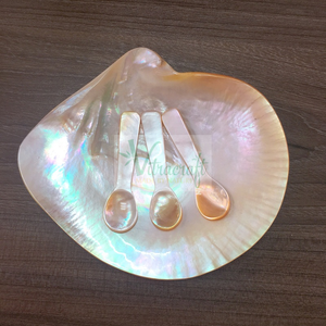 Service de table en forme de nacre du Vietnam, plat à Caviar, cuillère et assiette en nacre pour rendre la table à manger luxueuse - Product Image 1